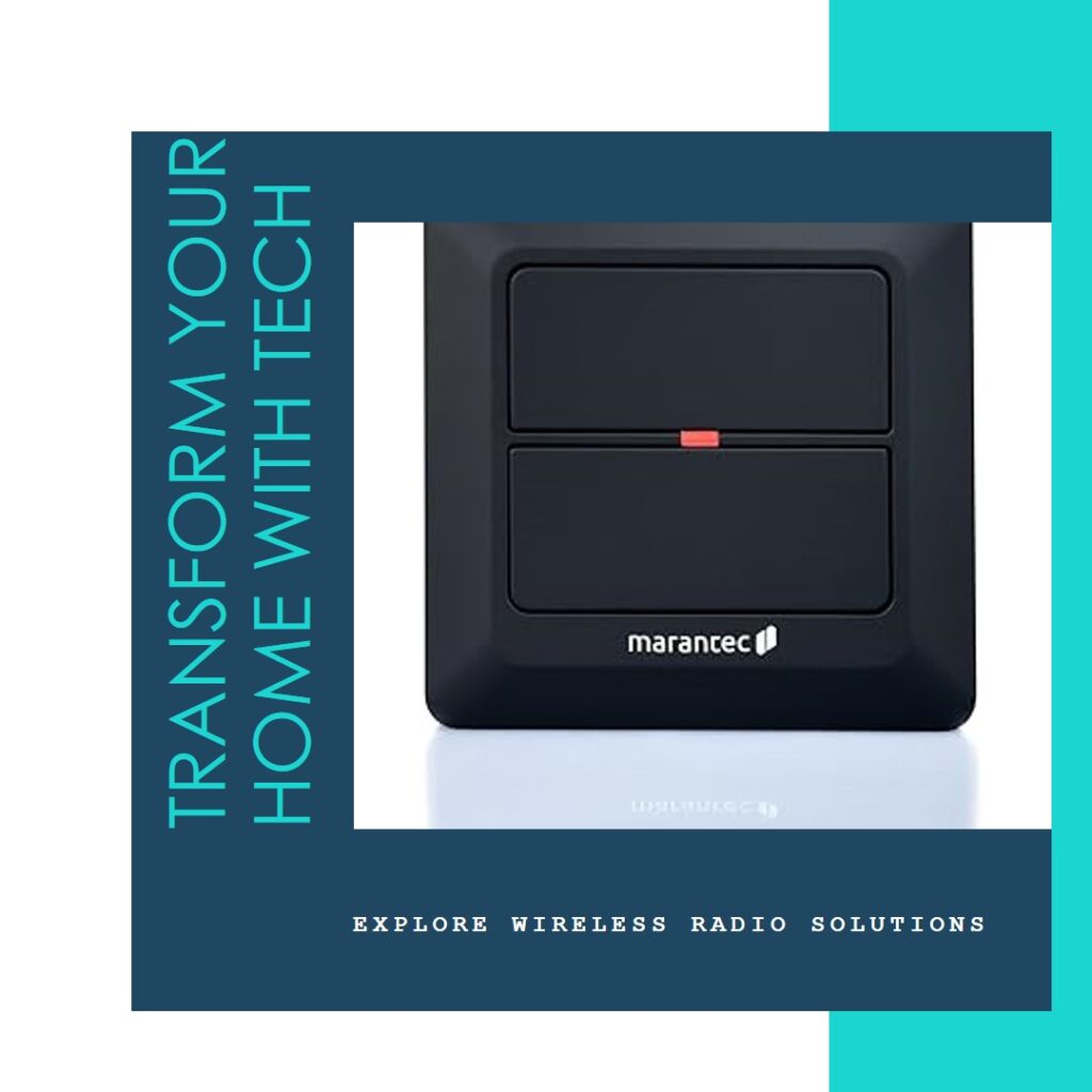 Wireless Radio Wall Transmitters For Smart Homes
