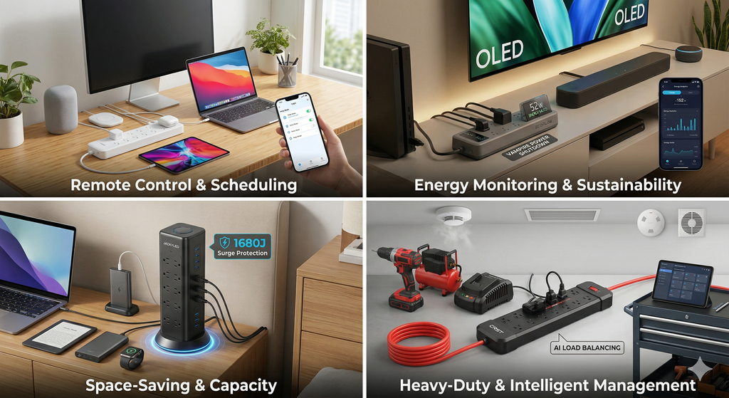 12 Best Multi-Functional Power Strips That Every Smart Home Needs