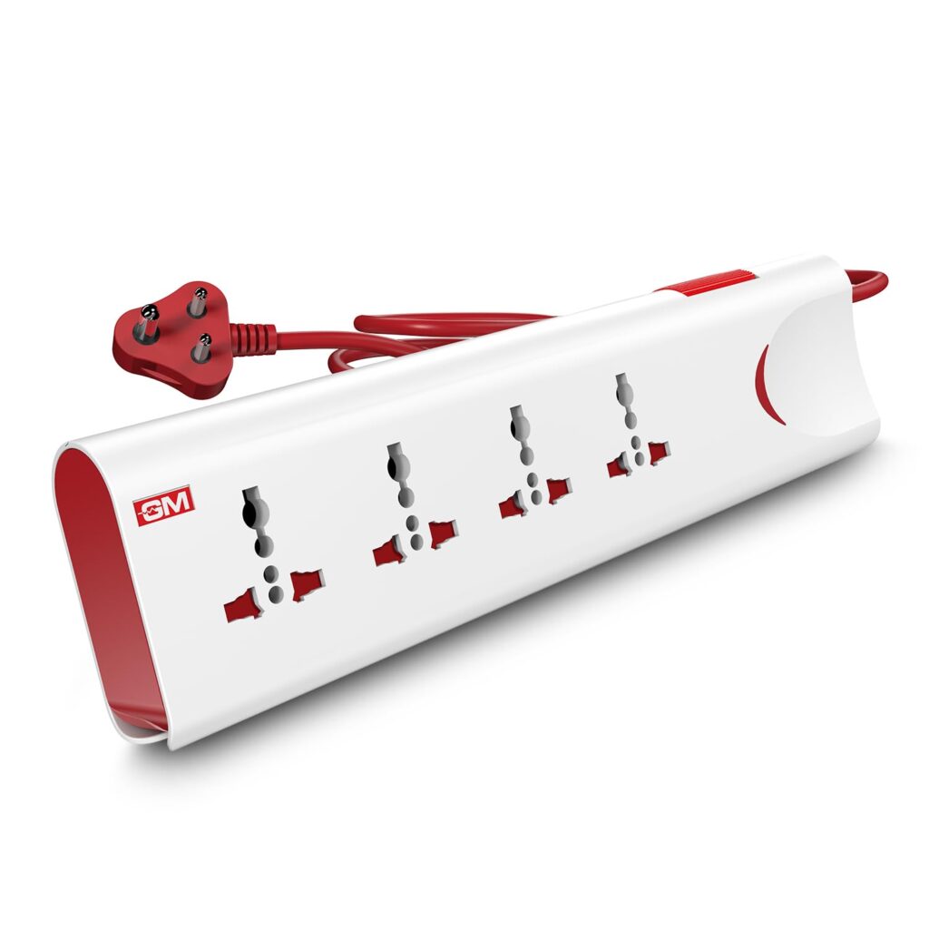 4-Socket Power Strip With Surge Protector