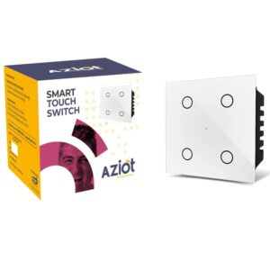 AZIOT SMART MODULAR 4 GANG TOUCH SWITCH