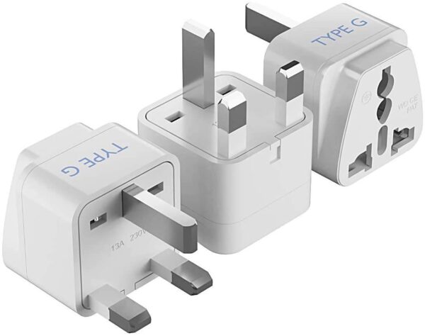 Ceptics UK Adapter for Indian Pins