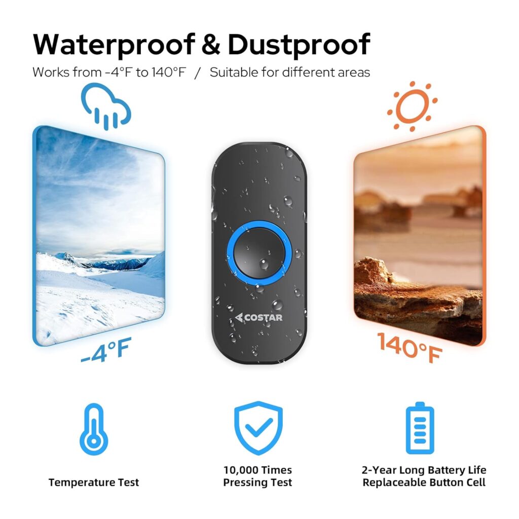 COSTAR T301 Wireless Doorbell Review