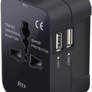 rts UTA01 Universal Worldwide Travel Adapter