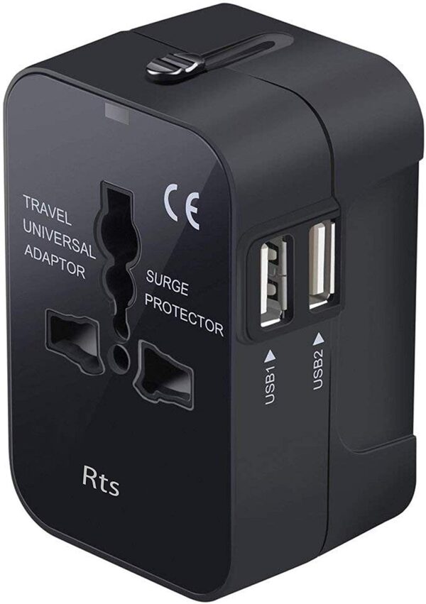 rts UTA01 Universal Worldwide Travel Adapter