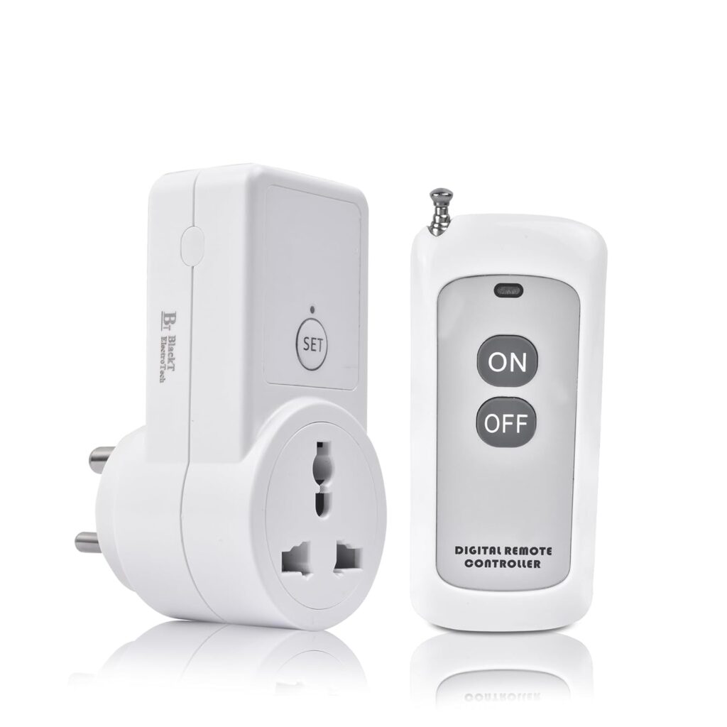 Blackt Electrotech BT16H Wireless RF Remote Control Socket(18%OFF)