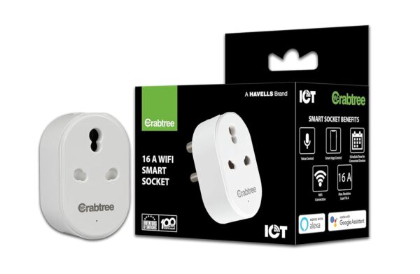 Havells 16 A WiFi Smart Plug ACST161603