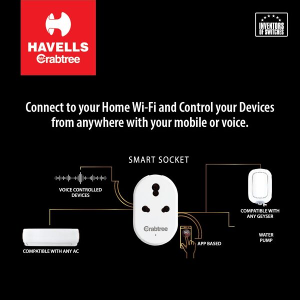 QUBO 16A Wifi BT Smart Plug - Image 5