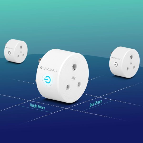 Zebronics ZEB-SP110 Smart Wi-Fi Plug - Image 3