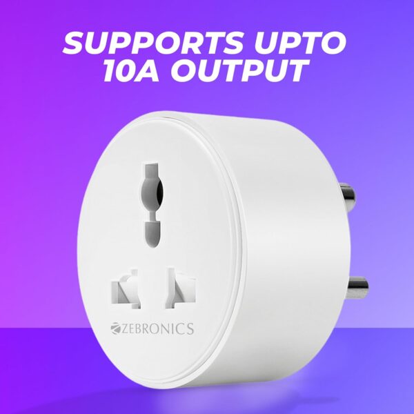 Zebronics ZEB-SP110 Smart Wi-Fi Plug - Image 5