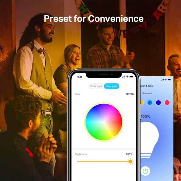 Tapo L530B Smart Wi-Fi LED Bulb - B22, Multi-Color, Works with Alexa & Google Home - Image 4