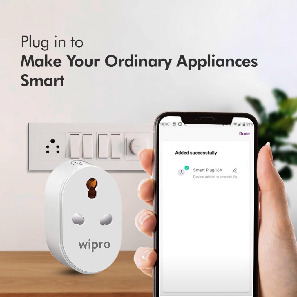 Wipro 16A Smart Plug