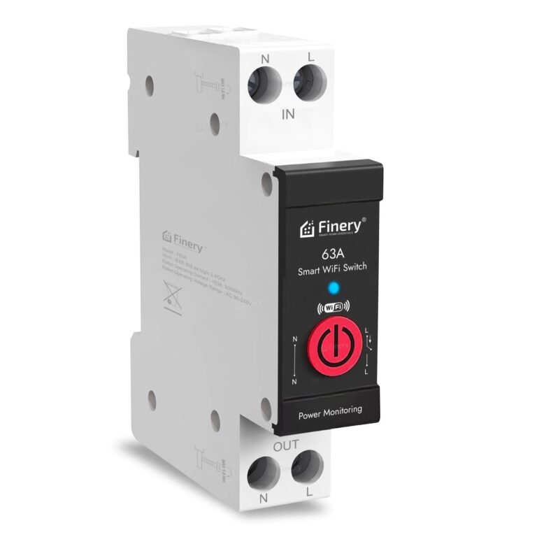 Best Heavy Duty WiFi Smart Switch with Power Monitoring for EV ,AC and Geyser