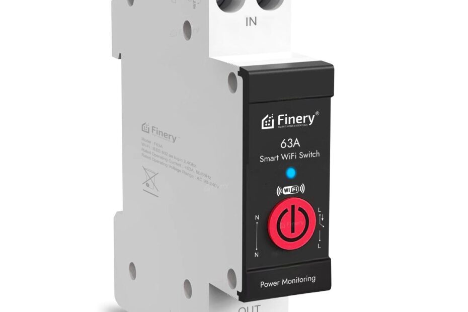 Best Heavy Duty WiFi Smart Switch with Power Monitoring for EV ,AC and Geyser