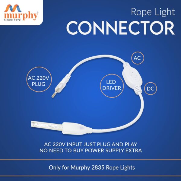 Murphy 220V AC Connector for 2835-120 LED
