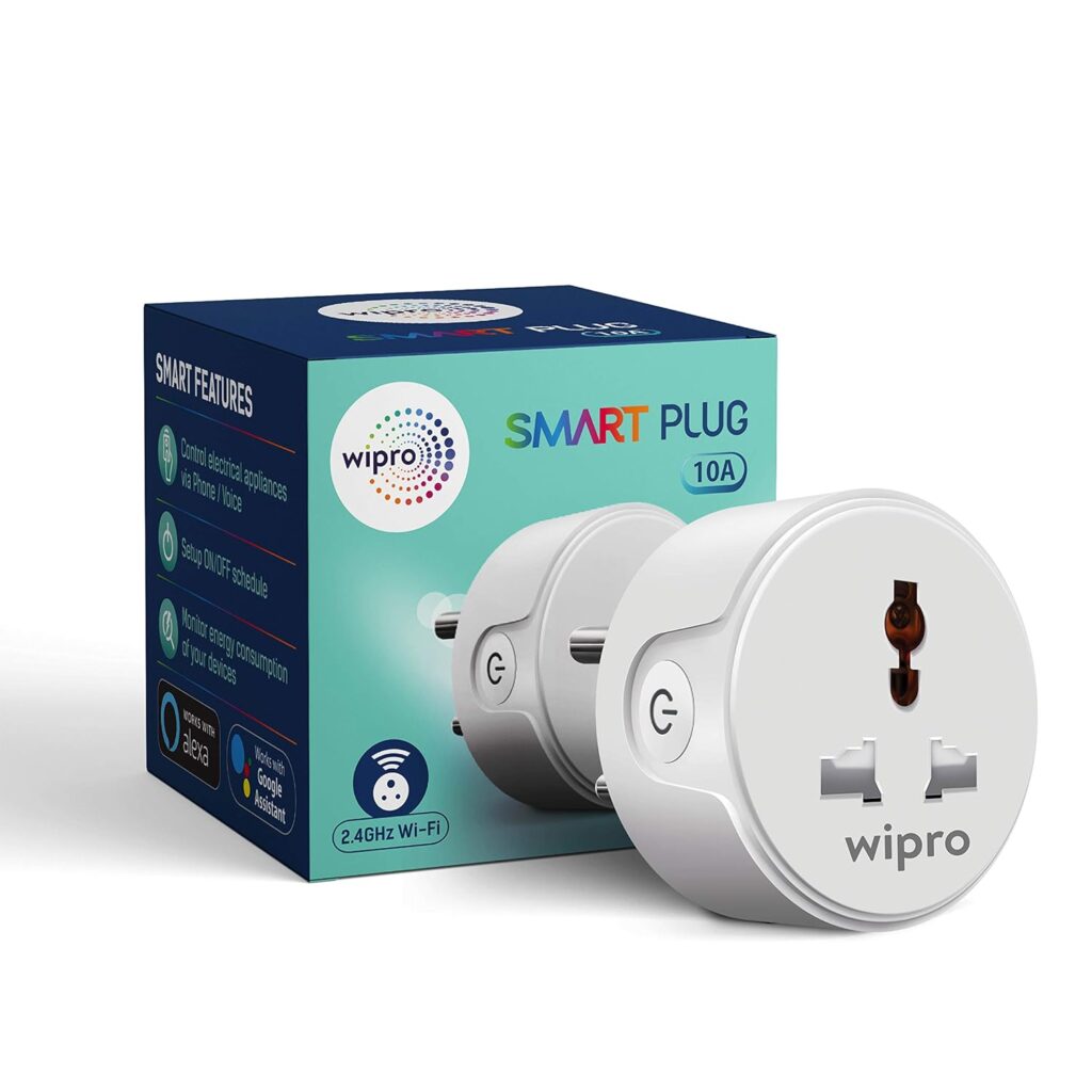 Wipro 10A Smart Plug DSP1100