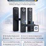 Best Smart Locks For Renters No Deadbolt Change