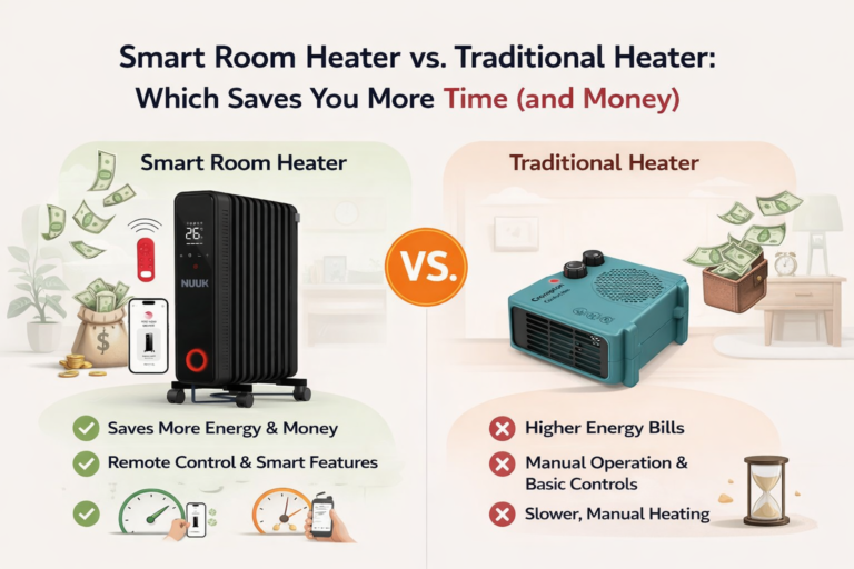Smart Room Heater vs. Traditional Heater: Which Saves You More Time (and Money)?