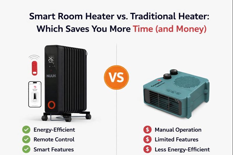 Smart Room Heater vs. Traditional Heater: Which Saves You More Time (and Money)?