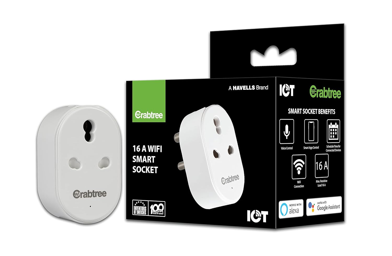 The Best Smart Plugs Under ₹1000 in India (2026) – Our Hive-Certified Picks! 4 The Premium Alternative: Havells 16A Wi-Fi Smart Plug
