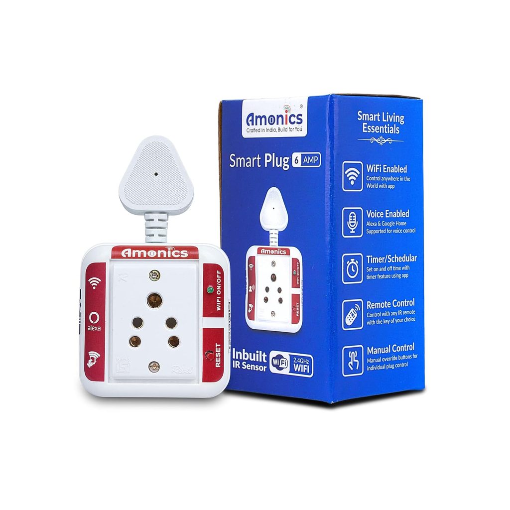The Best Prime Day Smart Plug Deals You Can’t Afford to Miss (Up to 63% Off!) 4 Amonics 6A Smart Plug