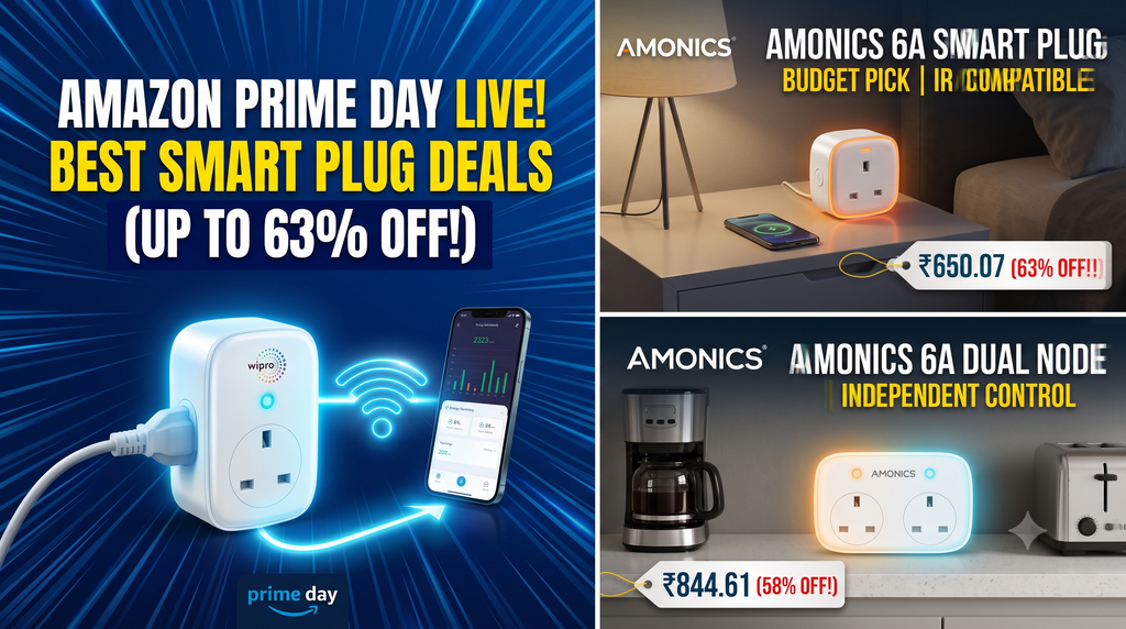 The Best Prime Day Smart Plug Deals You Can’t Afford to Miss (Up to 63% Off!) 1 The Best Prime Day Smart Plug Deals You Can’t Afford to Miss (Up to 63% Off!)