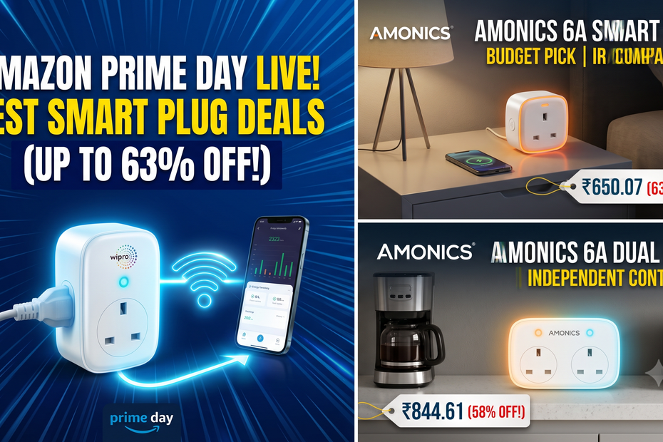 The Best Prime Day Smart Plug Deals You Can’t Afford to Miss (Up to 63% Off!)