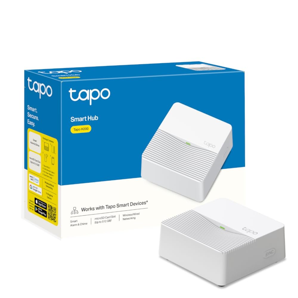 Automate Your Home Under ₹1000: Top 3 Amazon Freedom Sale Deals 3 Tapo H200 Smart Hub with Built in Chime Requires 2.4Ghz Wi Fi Connect Up to 64 Smart 4 Camera Devices